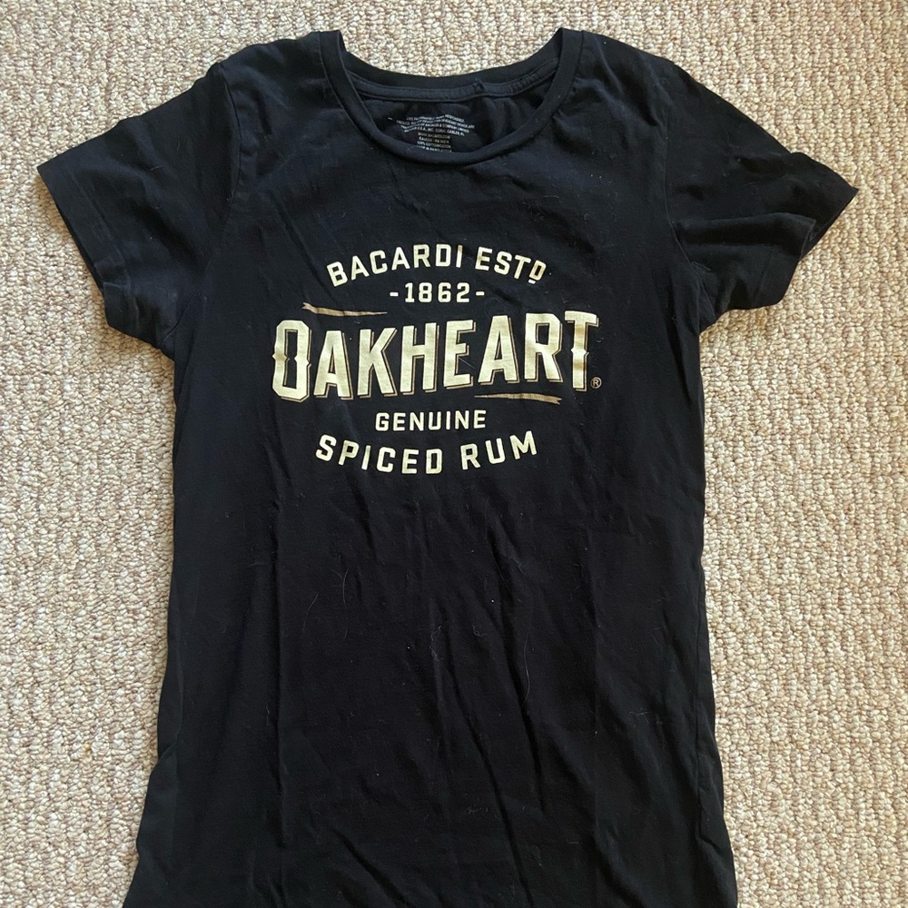 Bacardi Spiced Rum Graphic Tee Summer Spring Graphic Trendy Y2K